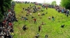 NO COMMENT. Chasing the cheese in Brockworth, Gloucestershire (VIDEO)