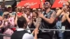 Heartwarming moment police officer breaks London Pride parade to propose to his boyfriend