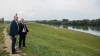 Moldovan prime minister makes sure anti-flood dams will stay firm (PHOTO GALLERY)