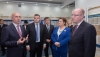 Czech, Moldovan Government heads visit Moldova's passport-making company