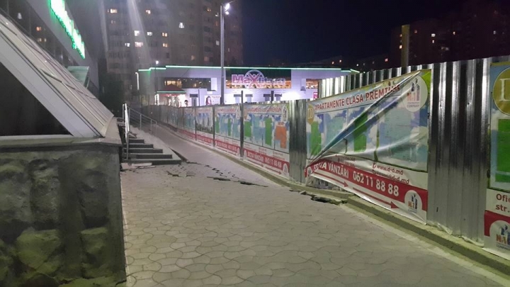 DISASTER in Riscani district! Earth slids under building(VIDEO/PHOTO)