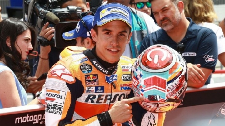 MotoGP: Marc Marquez Wins Catalunya Pole on Revised Circuit