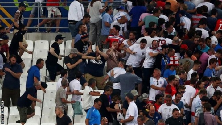 Euro 2016: Russia given suspended disqualification because of angry fans 