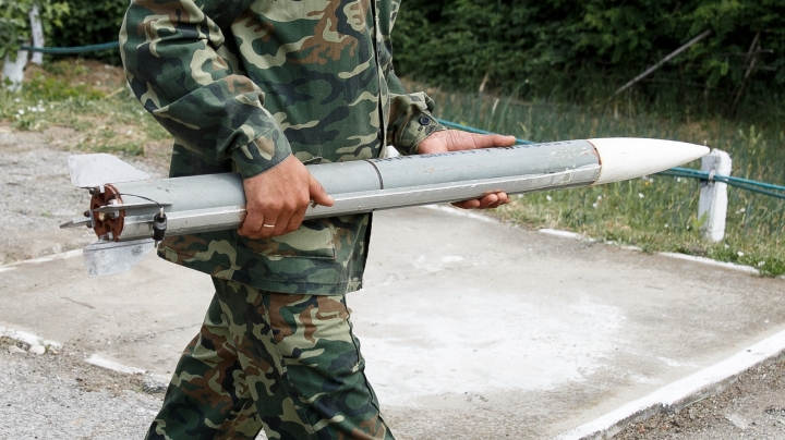 Anti-hail rocket destroyed house after deviating from trajectory 