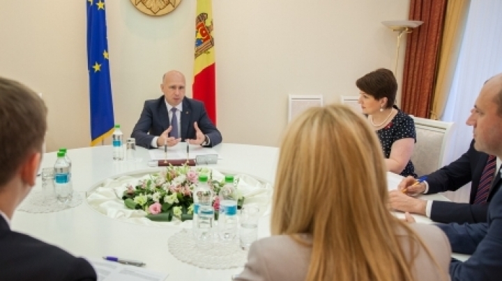 Prime minister Pavel Filip meets AmCham representatives