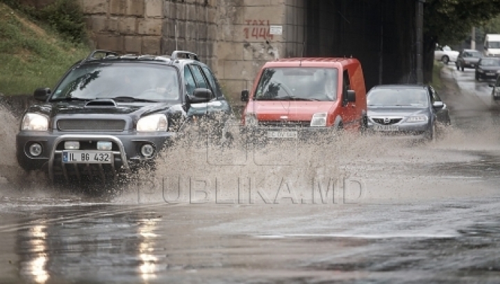 Chisinau City Hall assesses damages caused by heavy showers