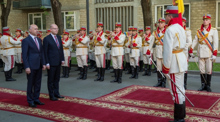 Czech prime minister: Moldova is an important partner (PHOTO)