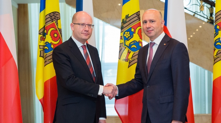 Czech prime minister: Moldova is an important partner (PHOTO)