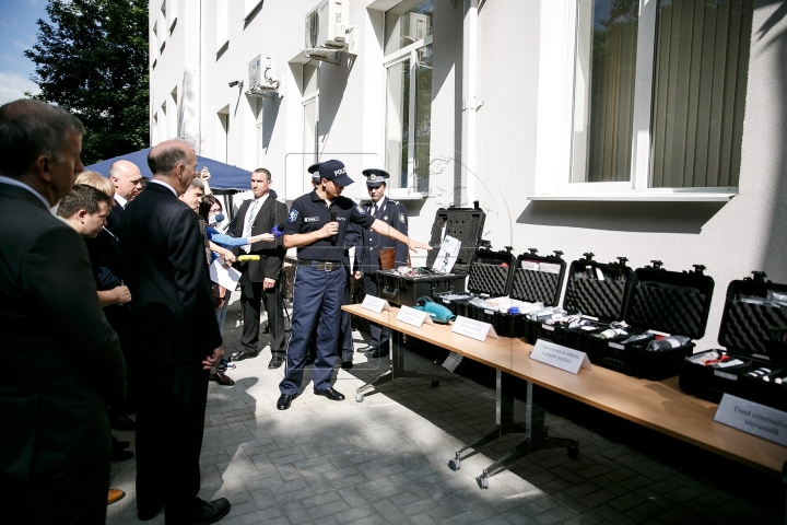 U.S.A. donates forensic labs to experts from Moldovan Interior Ministry (PHOTO)