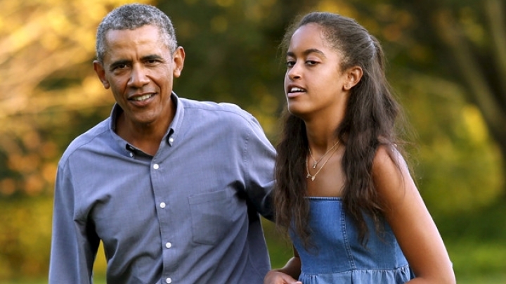 President Obama's oldest daughter, Malia, graduates from high school