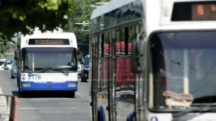 Attention! Redirection of public transport routes in Chisinau