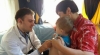 'Moldova's Rebirth' pediatric office in Viişoara. Doctors examine scores of children