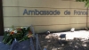 Andrian Candu lays flowers at France's embassy: There s no excuse when people die