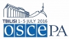 25th Annual Session of OSCE Parliamentary Assembly takes place on 1-5 July 2016 in Tbilisi