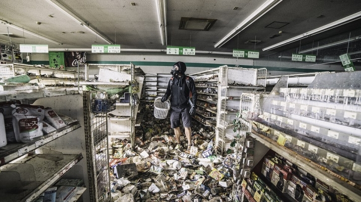 Creepy images inside Fukushima's exclusion zone five years after the nuclear disaster