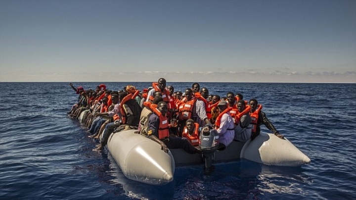 Bodies of 22 migrants were found on a dinghy in Mediterranean Sea