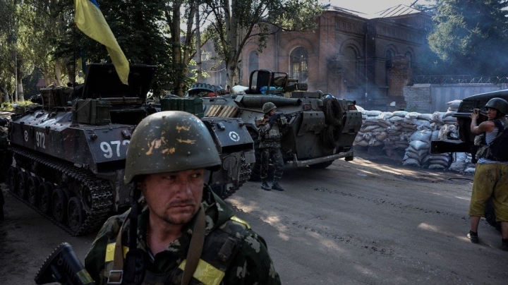 Pro-Russian separatists attacked Ukrainian forces 72 times