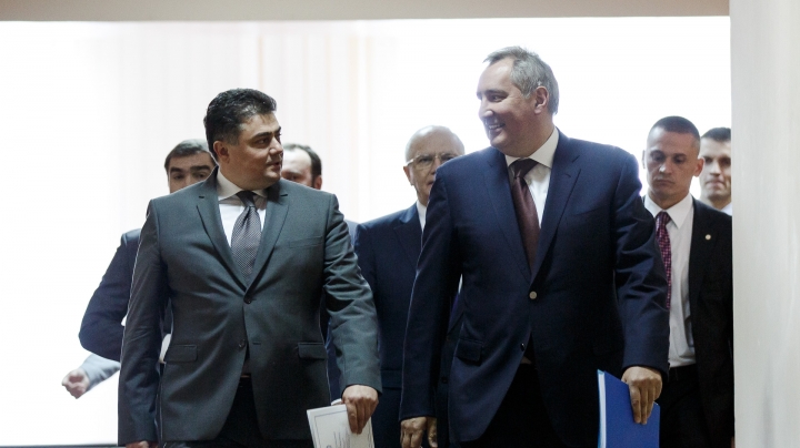 Russian deputy prime minister Dmitrii Rogozin came to Chisinau (PHOTO REPORT)