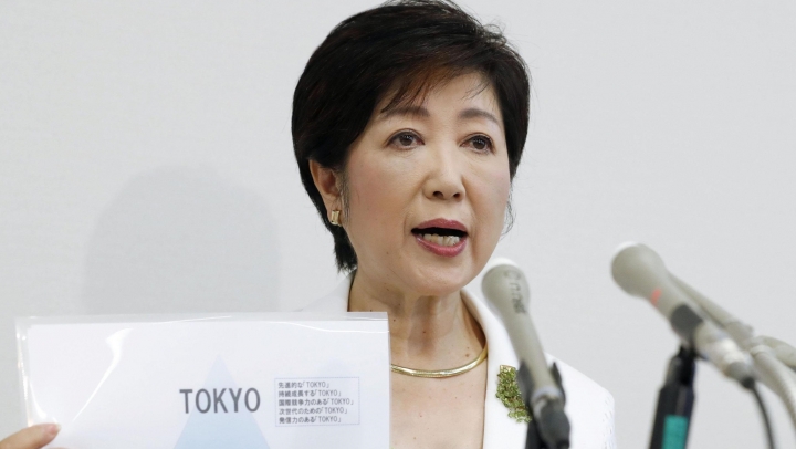 Voters of Japanese capital elect first female governor 