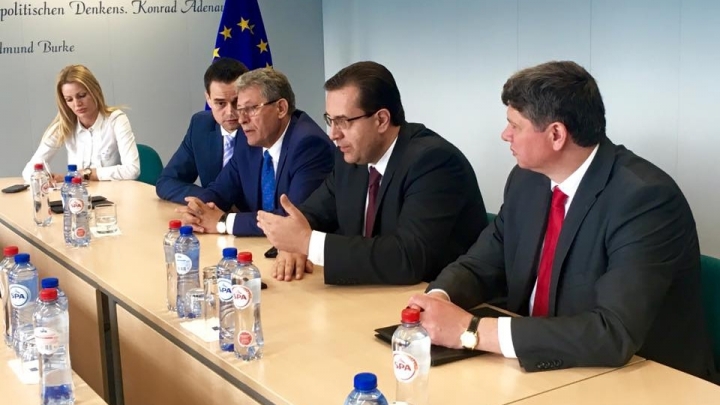 Marian Lupu and Mihai Ghimpu had a meeting with European officials in Brussels