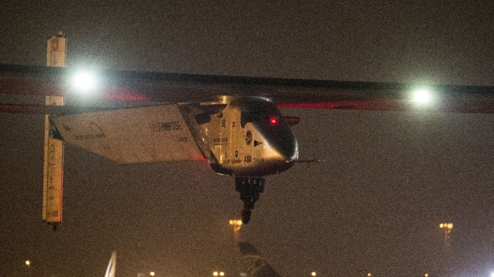 FINAL LEG: Solar Impulse 2 takes off from Cairo to Abu Dhabi