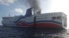 A ferry with 512 passengers and crew on board was caught on fire near Puerto Rico