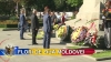 Flowers were put at monument of Stephen the Great and Grieving Mother monument