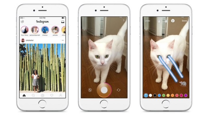 Instagram Takes a Page From Snapchat, and Takes Aim at It, Too