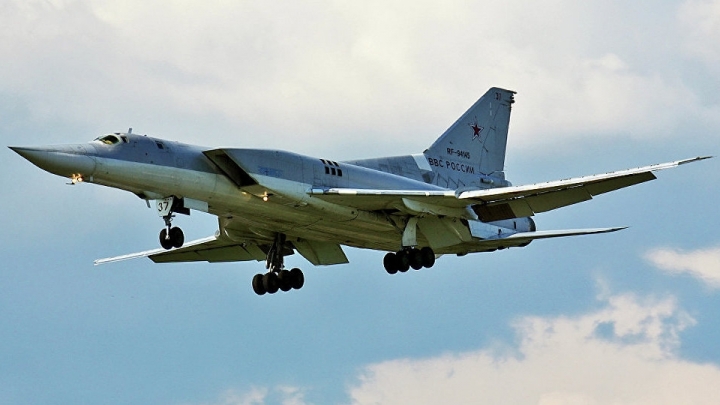 Six Russian Tu-22M3 bombers attacked city of Raqqa in Syria