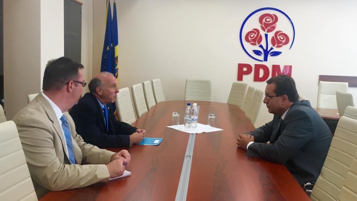 President of Democratic Party Marian Lupu had a meeting with US ambassador to Moldova