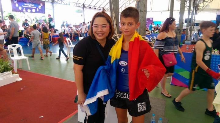 Moldovan athlete won a silver medal in Muay Thai World Championship