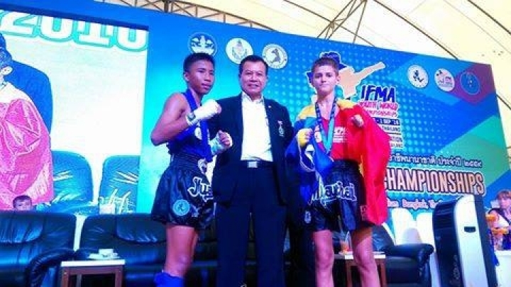 Moldovan athlete won a silver medal in Muay Thai World Championship