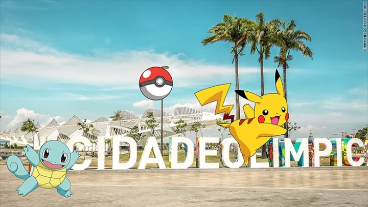 Let the games begin! Pokemon Go arrives in Rio in time for Olympics