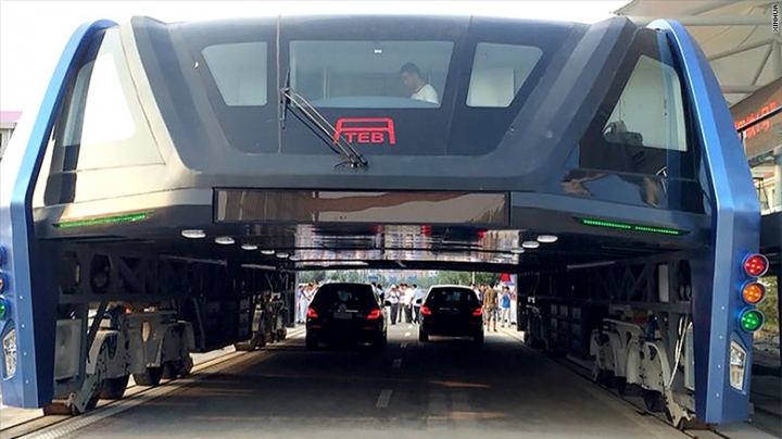 Will China's 'elevated bus' really work?