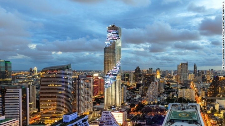 The MahaNakhon: Asia's futuristic skylines just got crazier