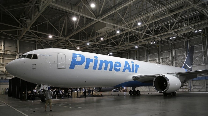 Amazon launches its own cargo plane to avoid having to rely on others for long-distance deliveries