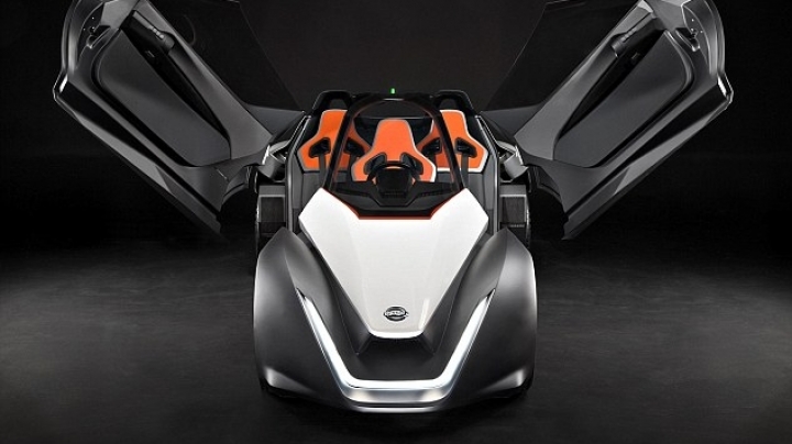 If all electric cars looked like this we'd all want one: Nissan's prototype BladeGlider is transporting VIPs at the Olympics