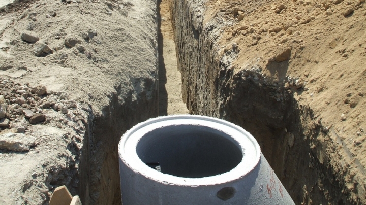 Constructions works on sewage network in Rascani district were finished 