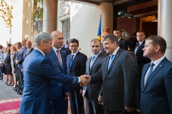 First visit of Romanian prime minister Dacian Ciolos in Moldova