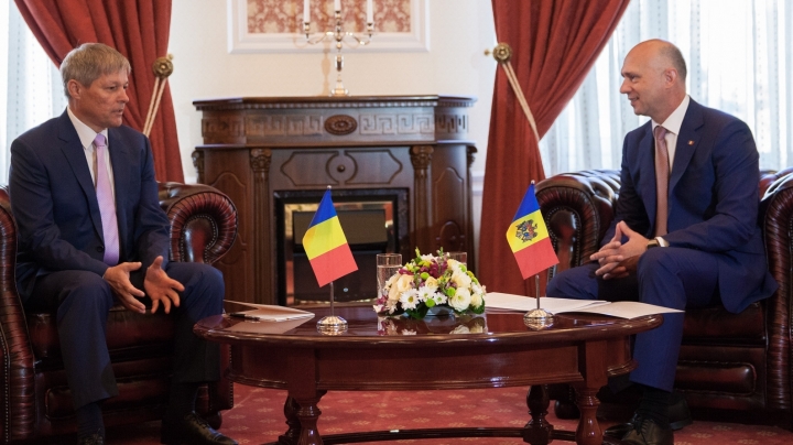 First visit of Romanian prime minister Dacian Ciolos in Moldova