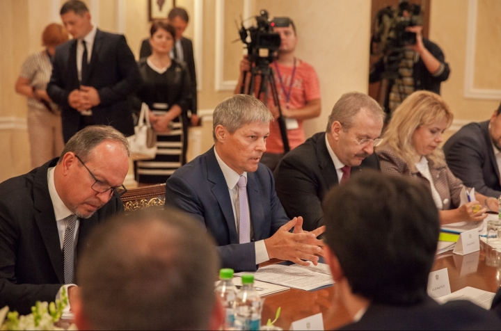 First visit of Romanian prime minister Dacian Ciolos in Moldova