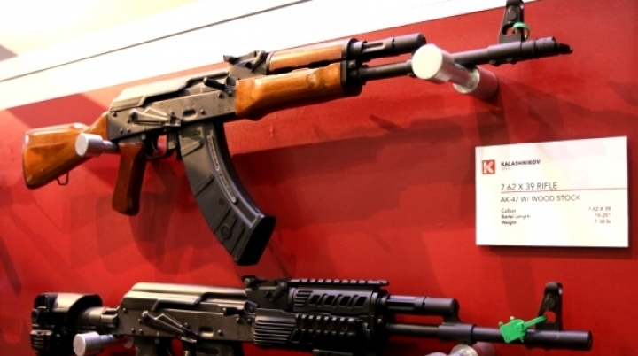 You can buy a Kalashnikov freely in Moscow airport