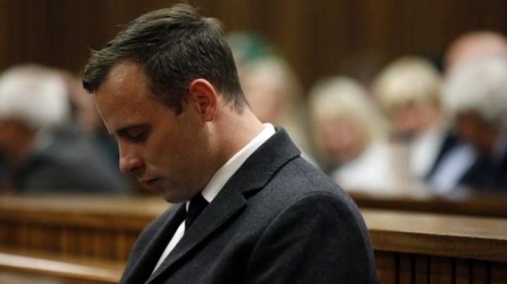 Oscar Pistorius was rushed to hospital to treat injuries on his wrists