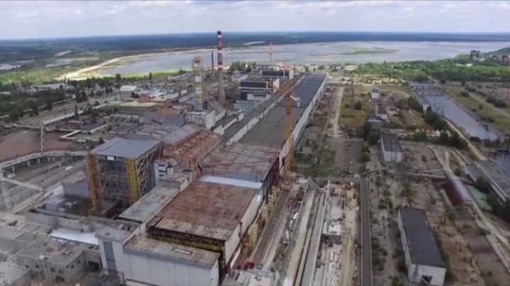 Chernobyl's New Safe Confinement for protection of damaged Reactor 4 is almost finished