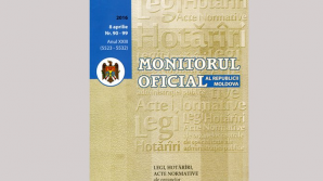 Moldovan official journal's roundup for September 16th