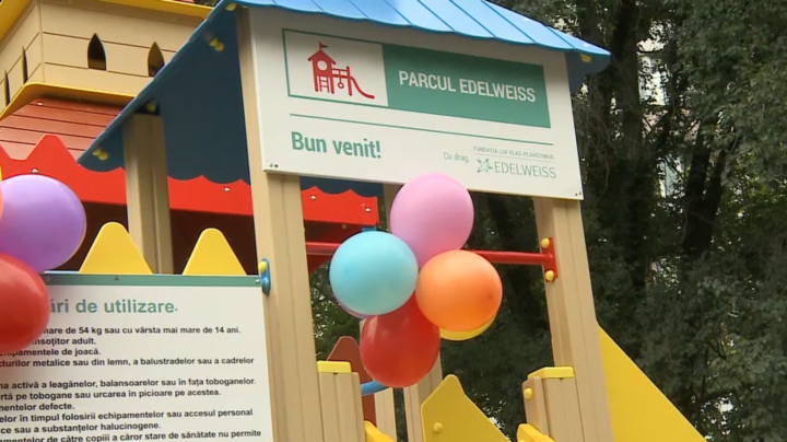 "Edelweiss Parks" project: New playgrounds for Leova and Comrat cities