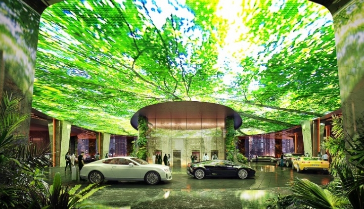 Latest megaproject in Dubai: Building a high-tech rainforest inside a hotel