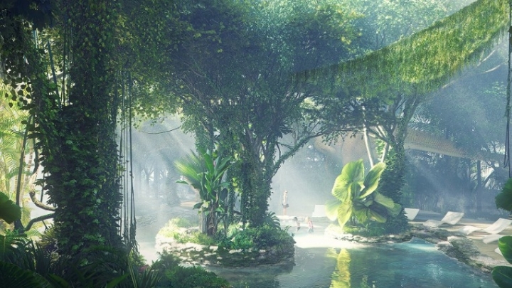 Latest megaproject in Dubai: Building a high-tech rainforest inside a hotel