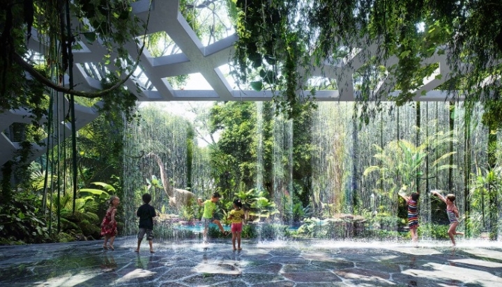 Latest megaproject in Dubai: Building a high-tech rainforest inside a hotel