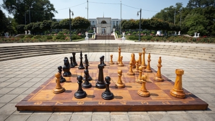 Chess queen seduces young man. Police return her onto table